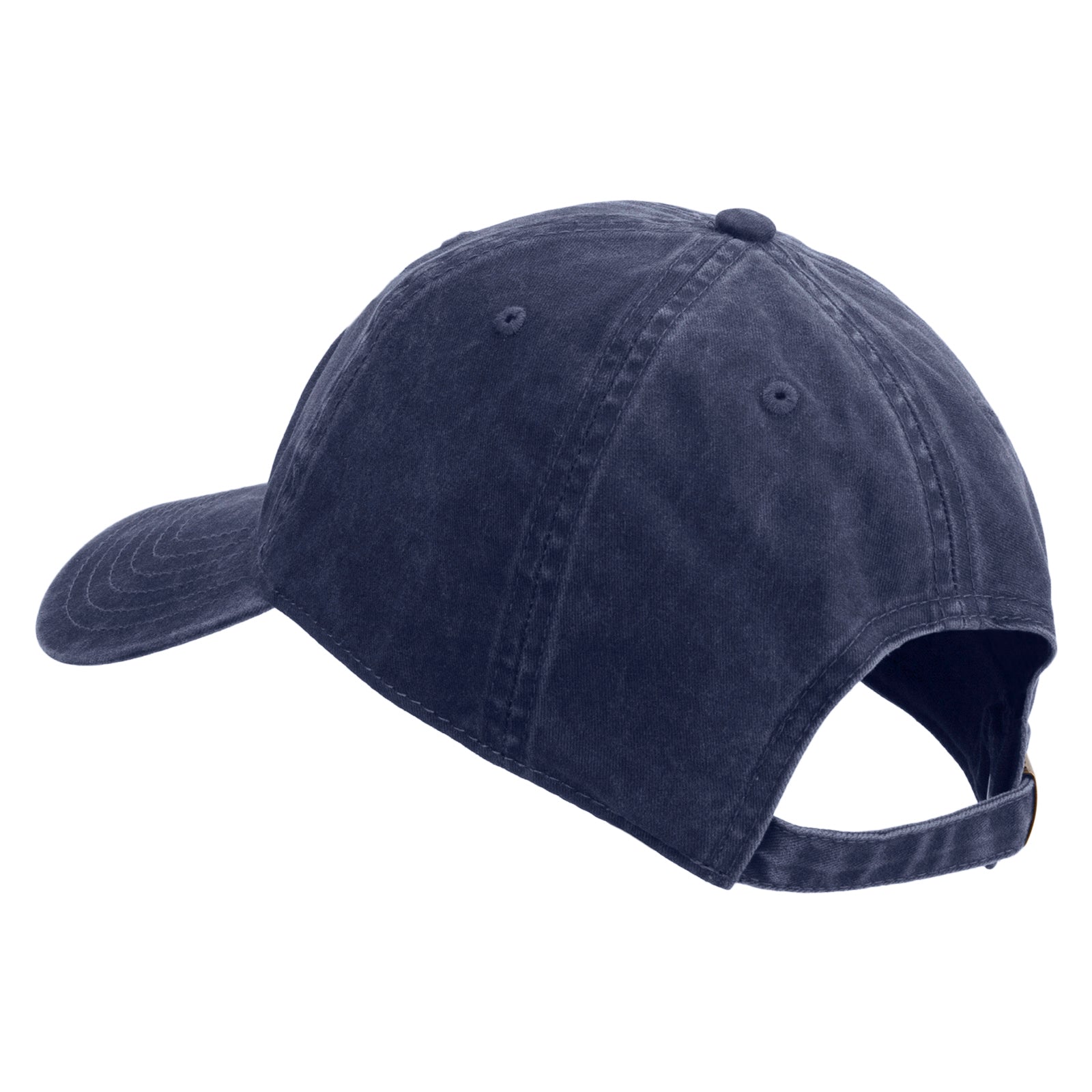 US Army Aviation Embroidered Washed Solid Pigment Dyed Cotton Twill Brass Buckle Cap