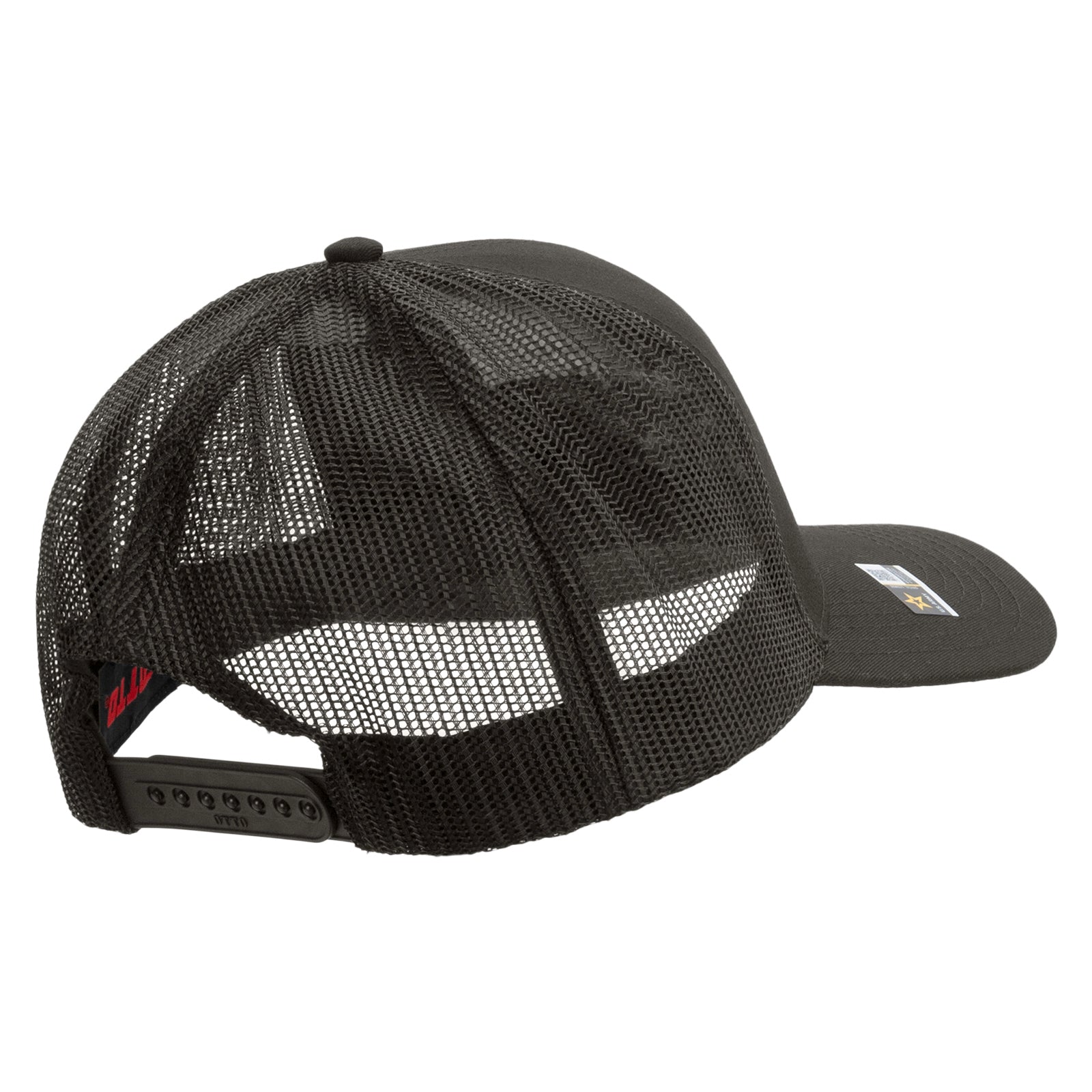 Army Aviator Veteran Embroidered Solid Cotton Twill Mesh Prostyle Cap