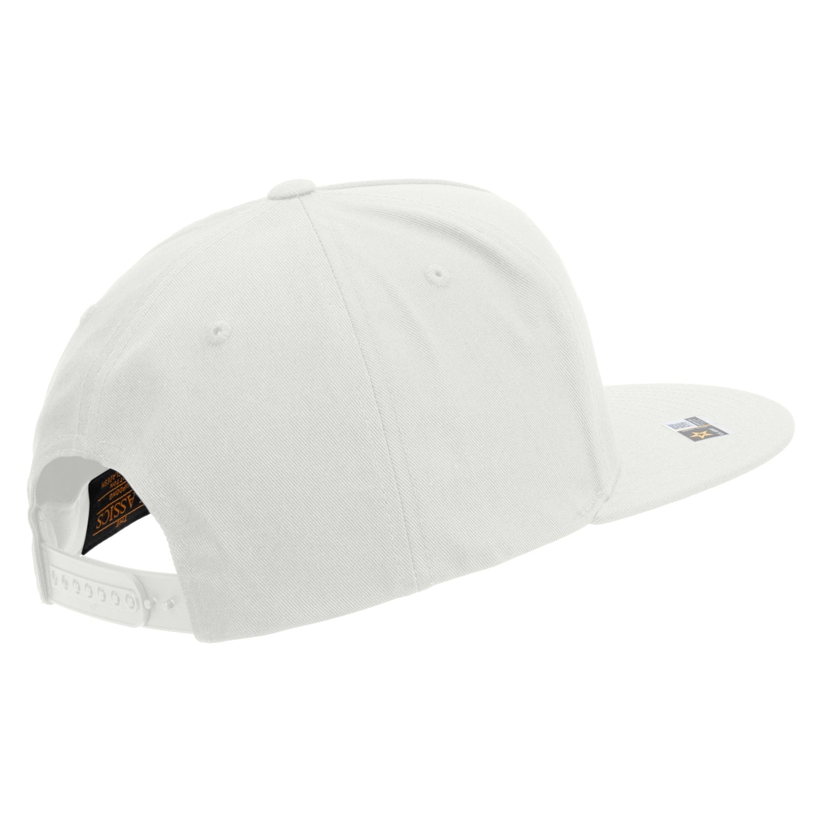 Army Aviator Veteran Embroidered 5 Panel Flat Bill Twill Snapback Solid Cap