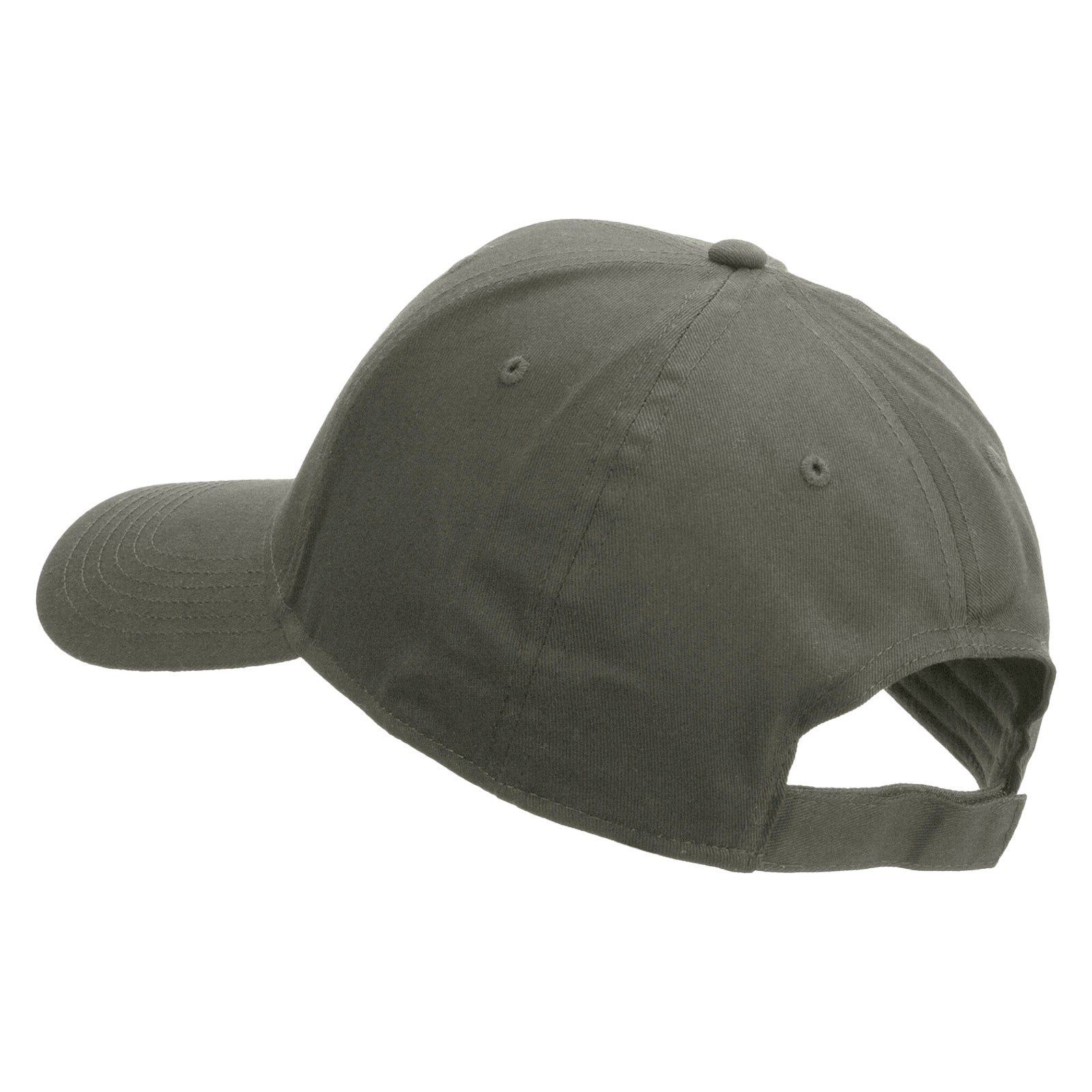 Star US Army Veteran Military Embroidered Solid Cotton Twill Low Profile Strap Cap